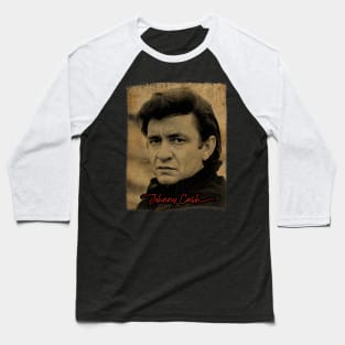 80s Classic Johnny Cash Baseball T-Shirt